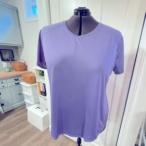 Purple Short Sleeve Tee for Everyday Comfort